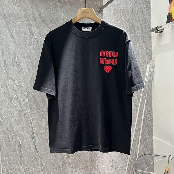 ミュウミュウ コットンジャージー Tシャツ スーパーコピー myw06303